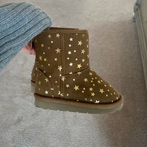 Girls faux shearling boots